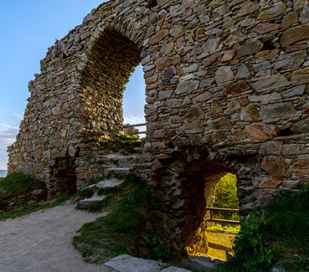 Zubštejn Castle ruins